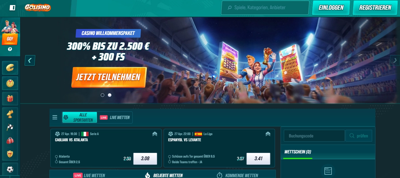 Golisimo Online Casino Österreich