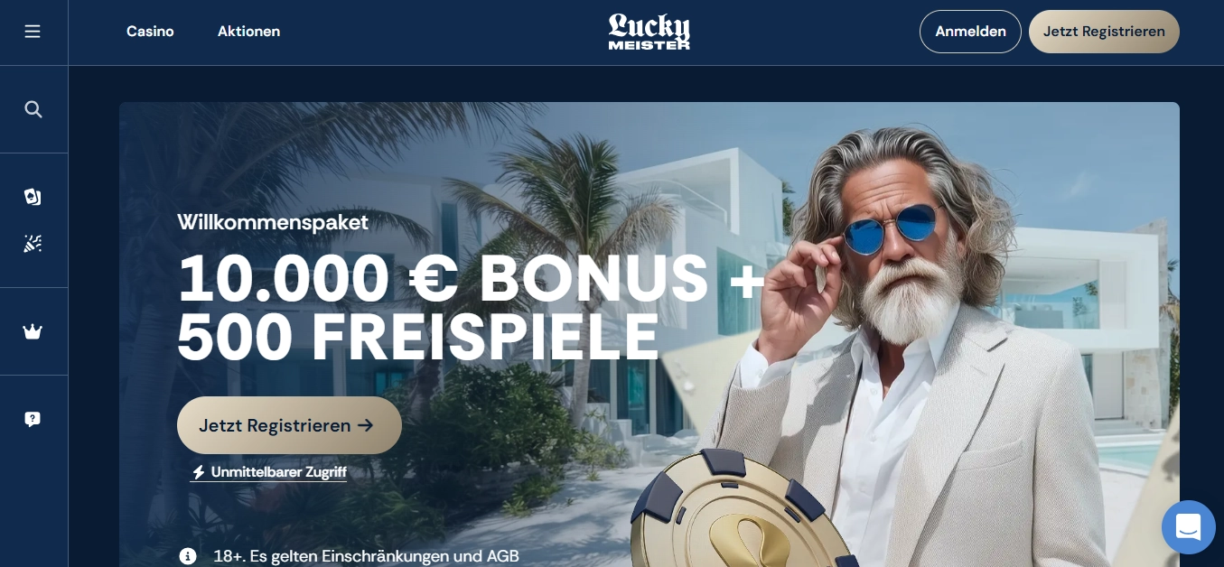 LuckyMeister Online Casino Österreich